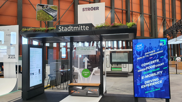 Ströer präsentiert smarte und nachhaltige Kommunikationsinfrastruktur auf dem GREENTECH FESTIVAL